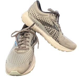 Brooks Running Shoes Womens 9 B Adrenaline 21 Gray Sneakers 1203291B061